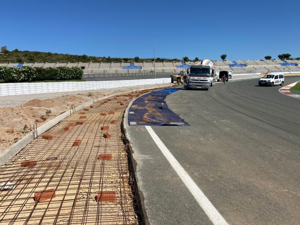 El Circuit Ricardo Tormo Ultima Las Obras De La Pista De Cara Al Gran