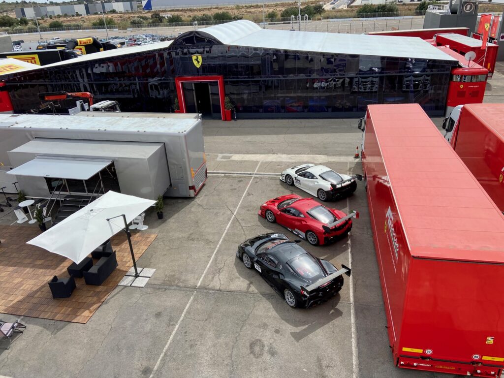 As Es El Paddock Del Ferrari Challenge Circuit Ricardo Tormo